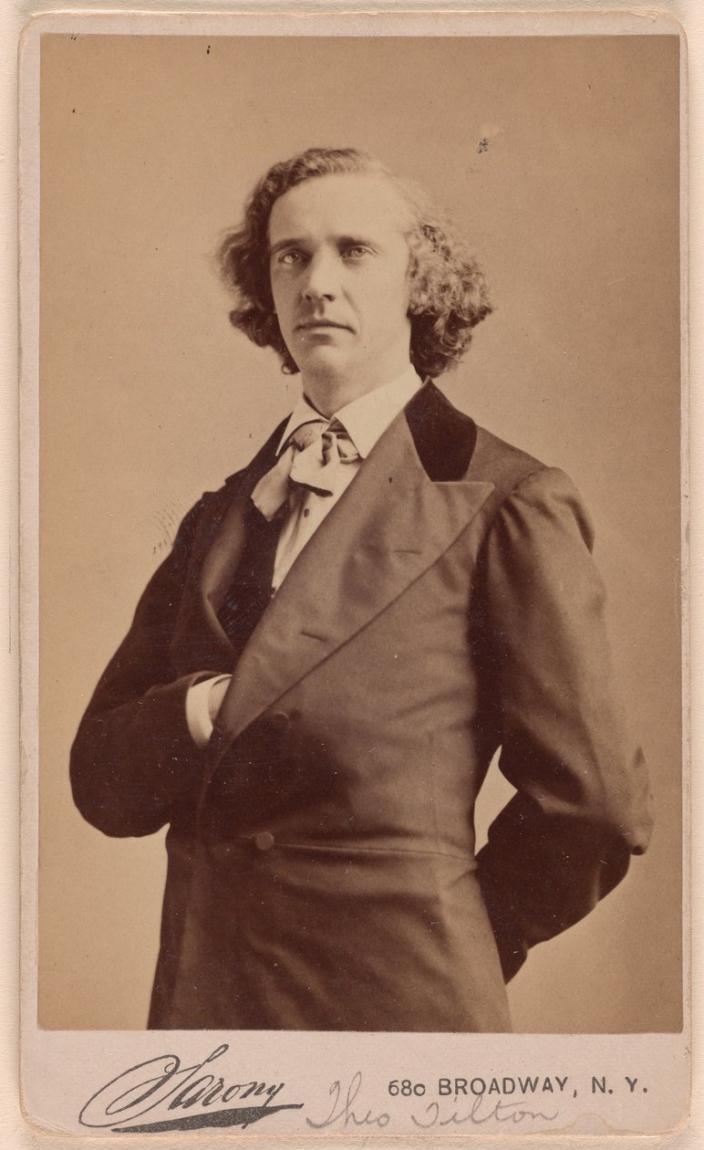 Theodore Tilton av Napoleon Sarony