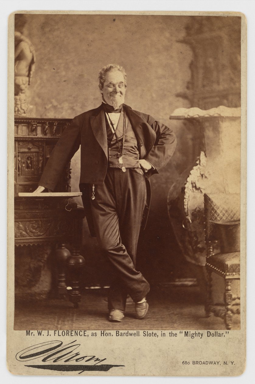 William Jermyn Florence av Napoleon Sarony