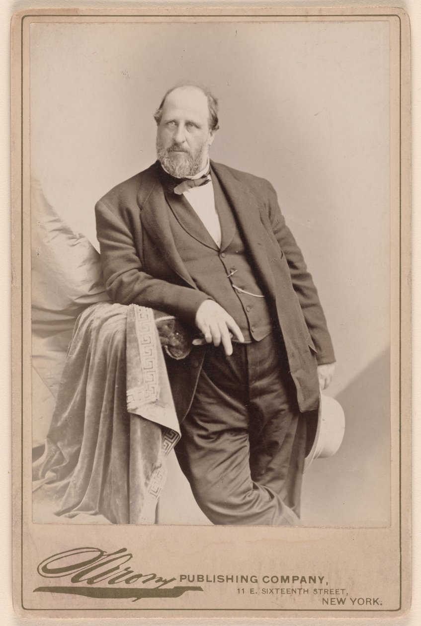 William Marcy Tweed av Napoleon Sarony