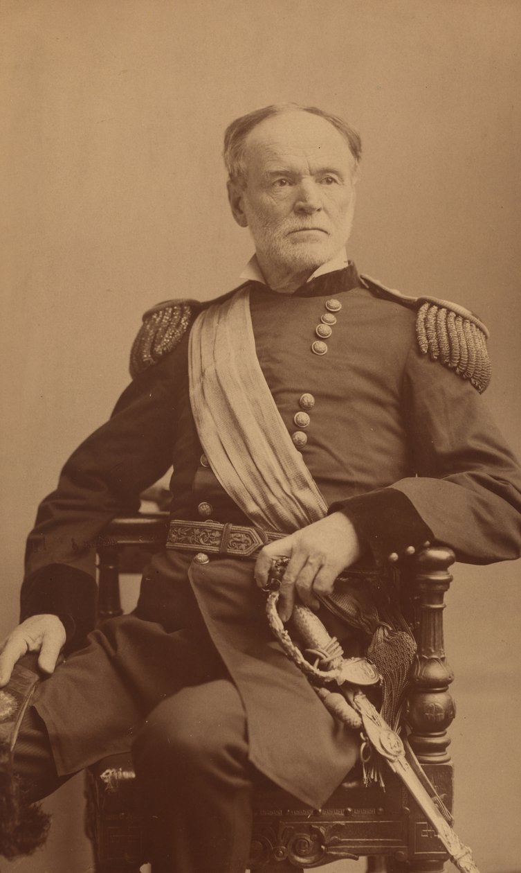 William T. Sherman av Napoleon Sarony