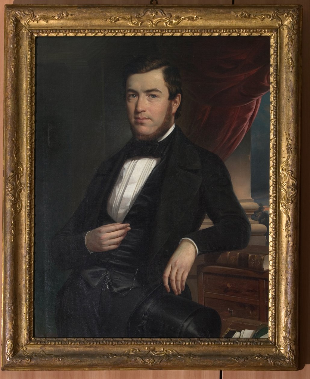 Portrett av en gentleman (olje på lerret) av Narciso Malatesta