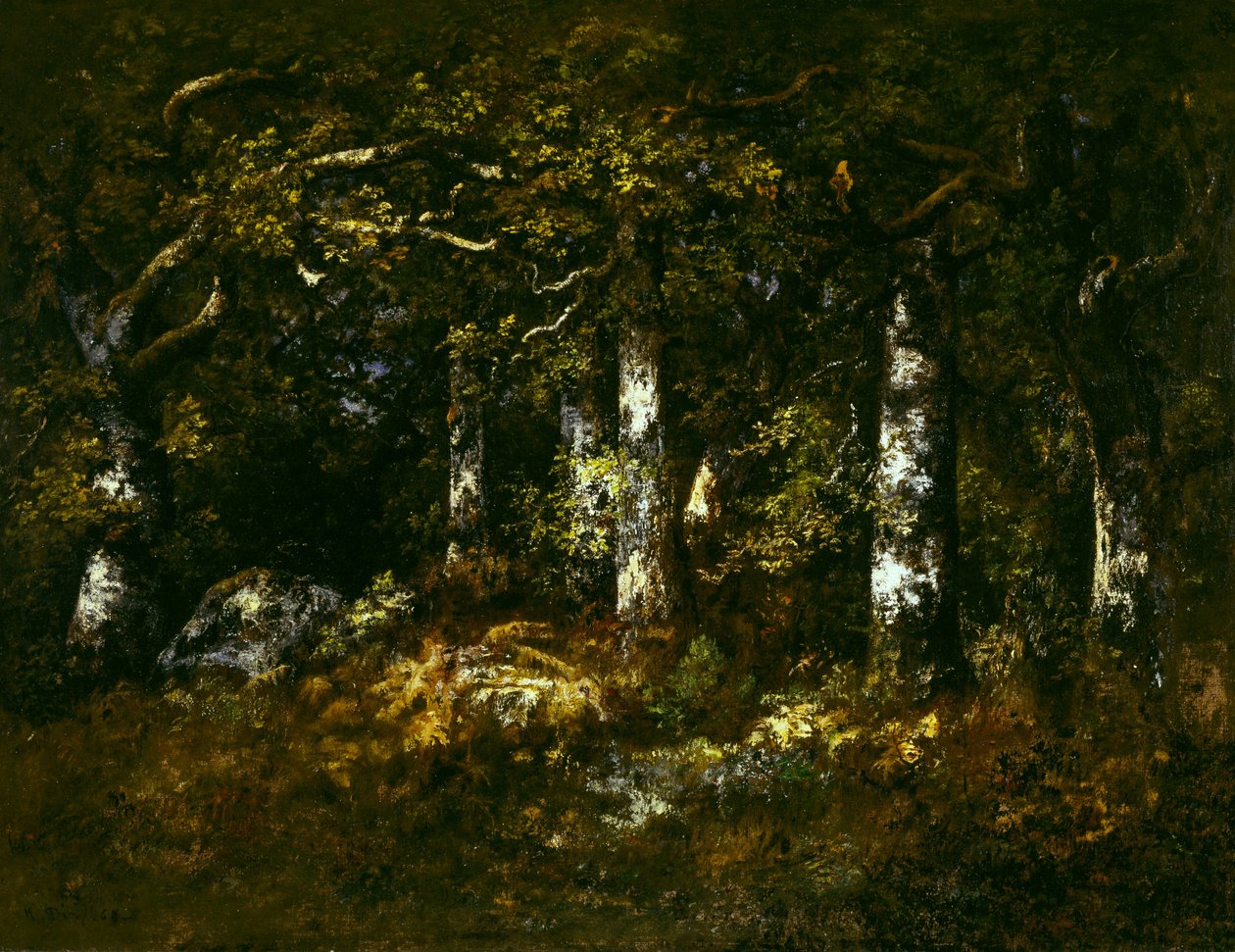 Forest of Fontainebleau, 1868 av Narcisse Virgile Diaz de la Peña