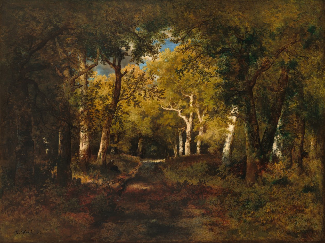 I skogen av Narcisse Virgile Diaz de la Peña