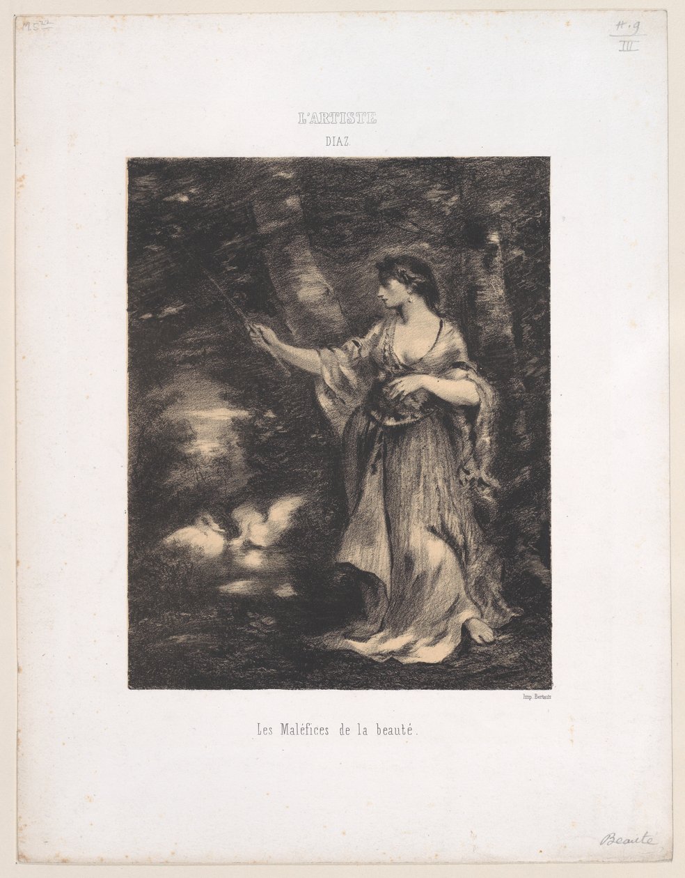 Skjønnhetens forbannelser, 1830-76., 1830-76. av Narcisse Virgile Diaz de la Peña