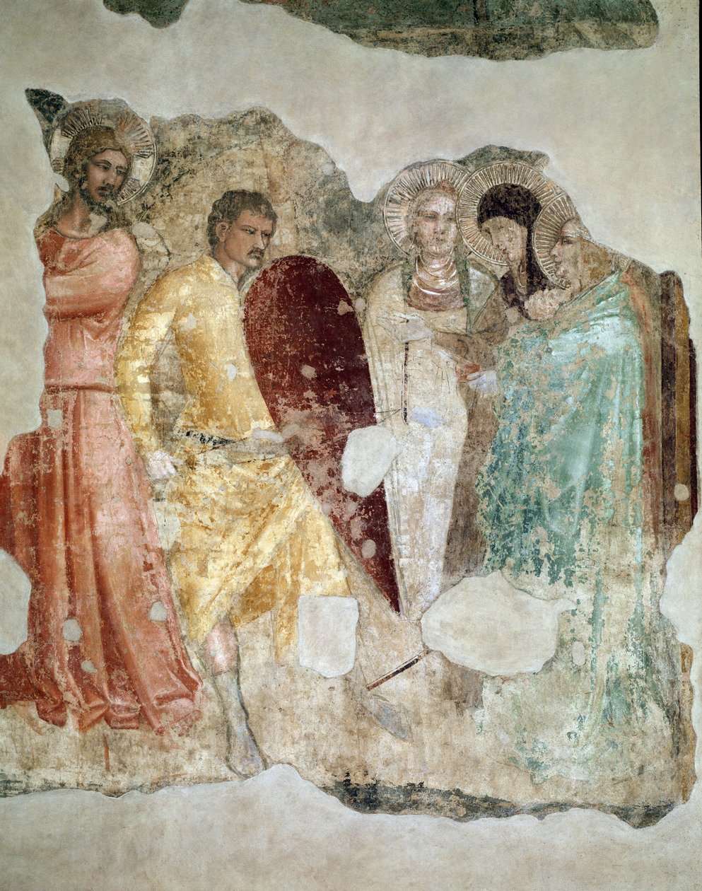 Kristi lidenskap - Fresco av Nardo di Cione
