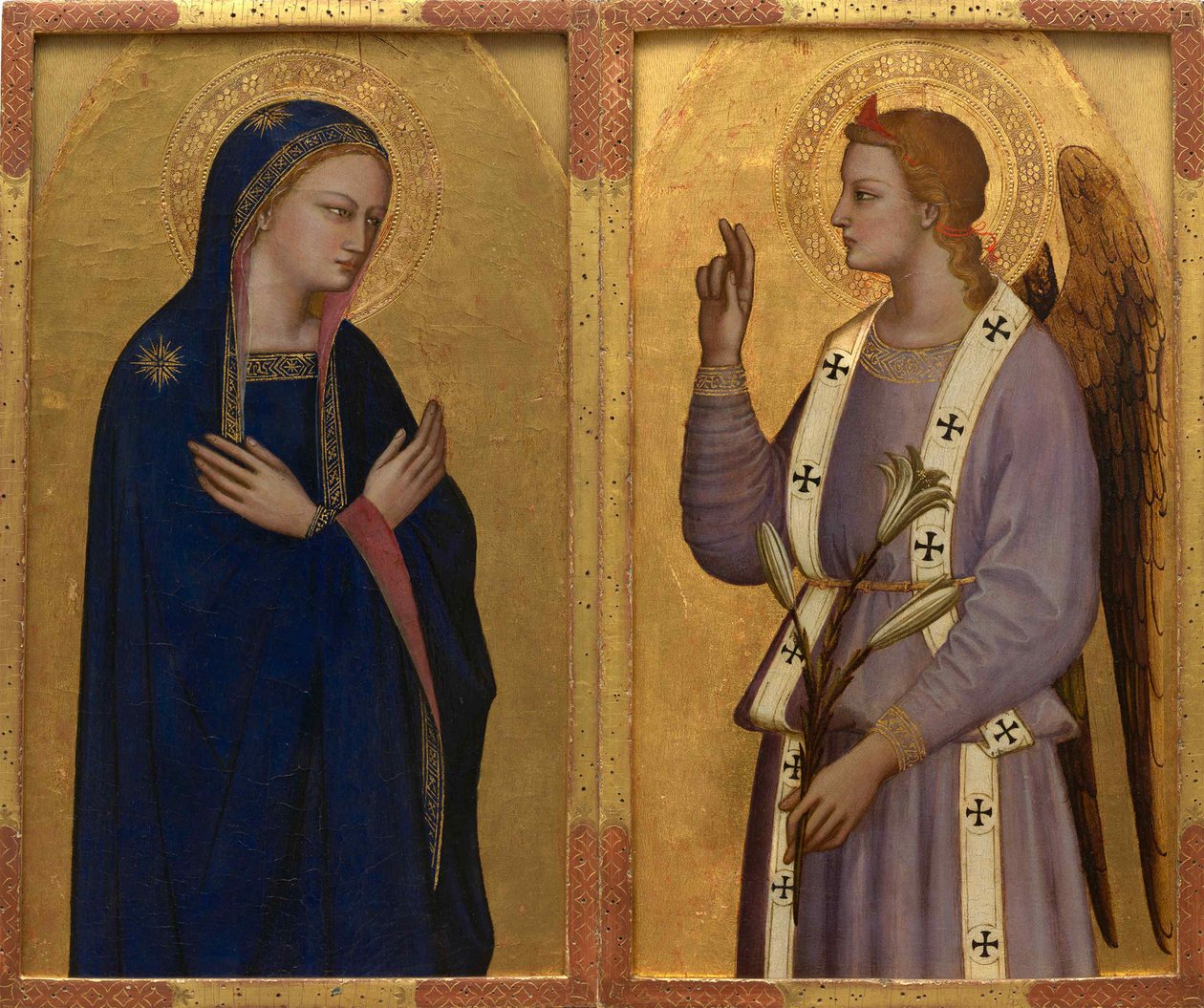 Bebudelsen, ca 1350. av Nardo di Cione