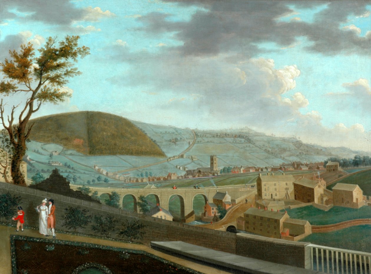 North-West View of Halifax, ca. 1810 av Nathan Theodore Fielding