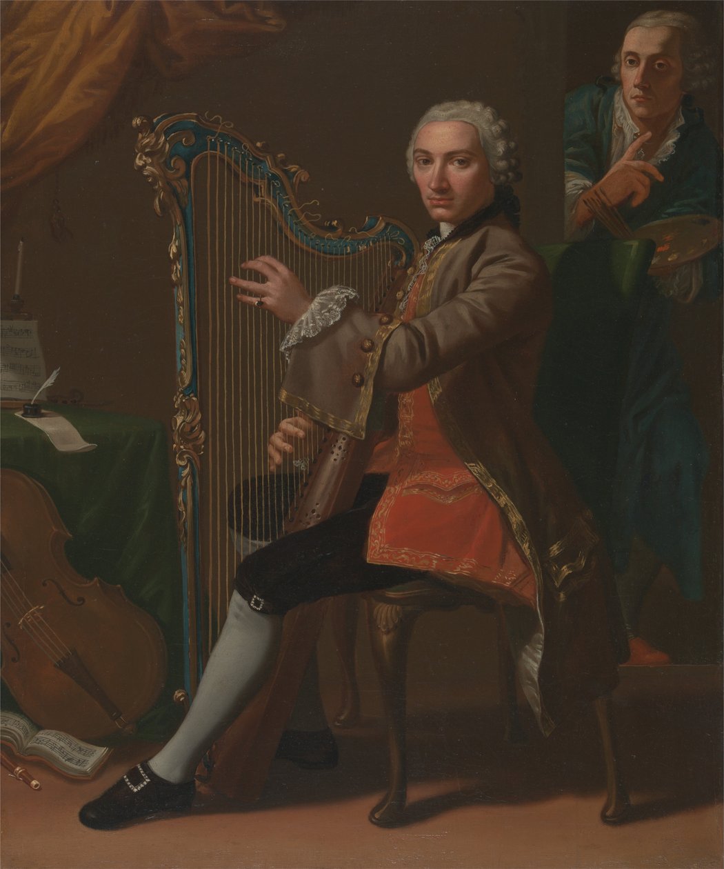 Cristiano Giuseppe Lidarti og Giovanni Battista Tempesti av Nathaniel Dance Holland