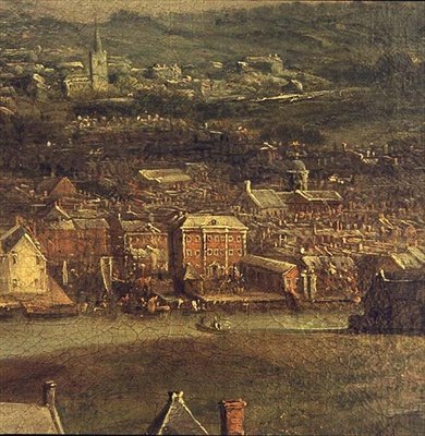 View of Cork, 1780 (detalj av 77958) av Nathaniel Grogan