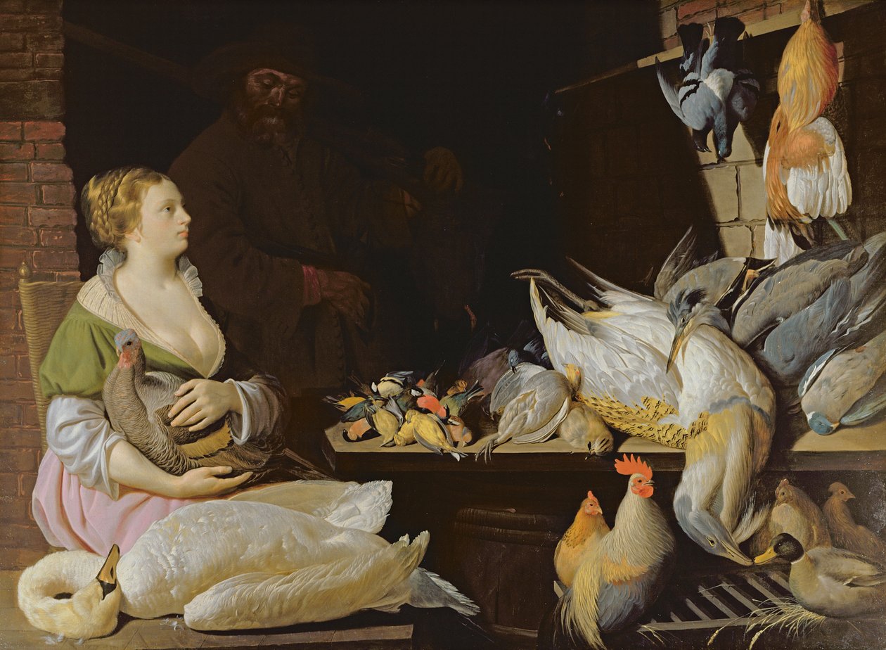 The Cookmaid 1 av Nathaniel Bacon