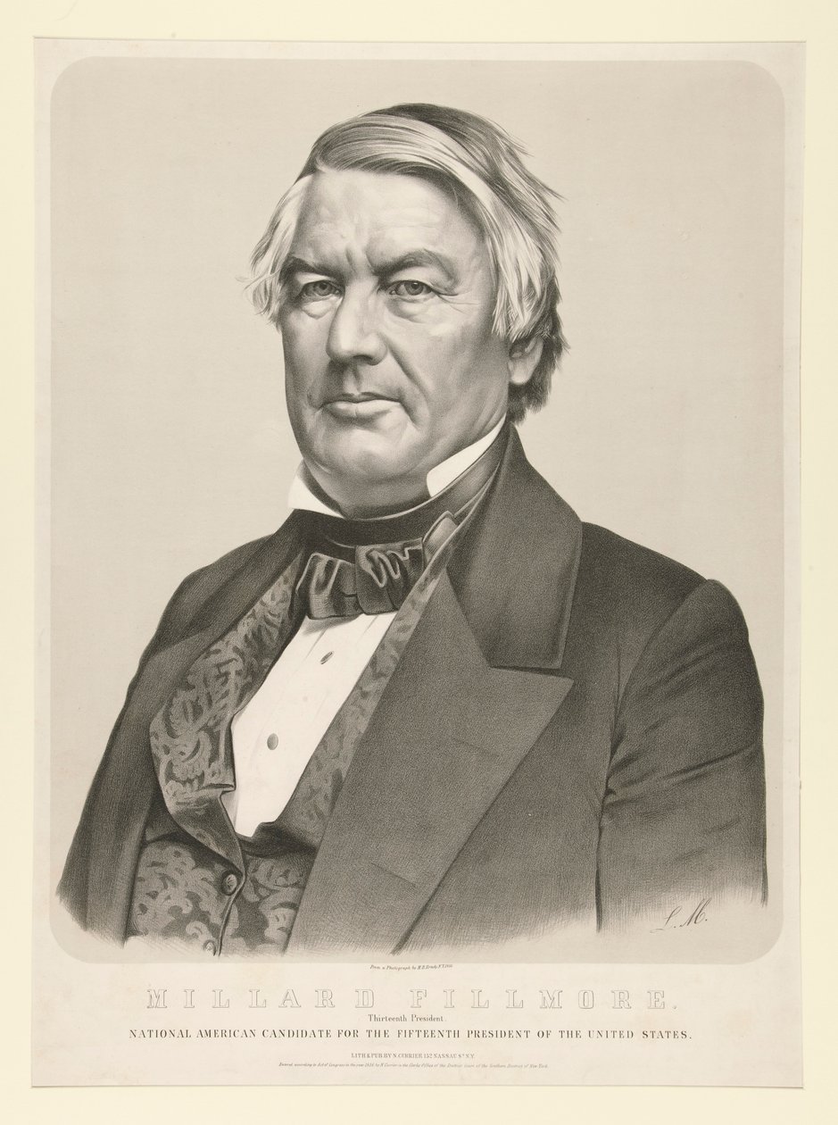 Millard Fillmore, trettende president av Nathaniel Currier