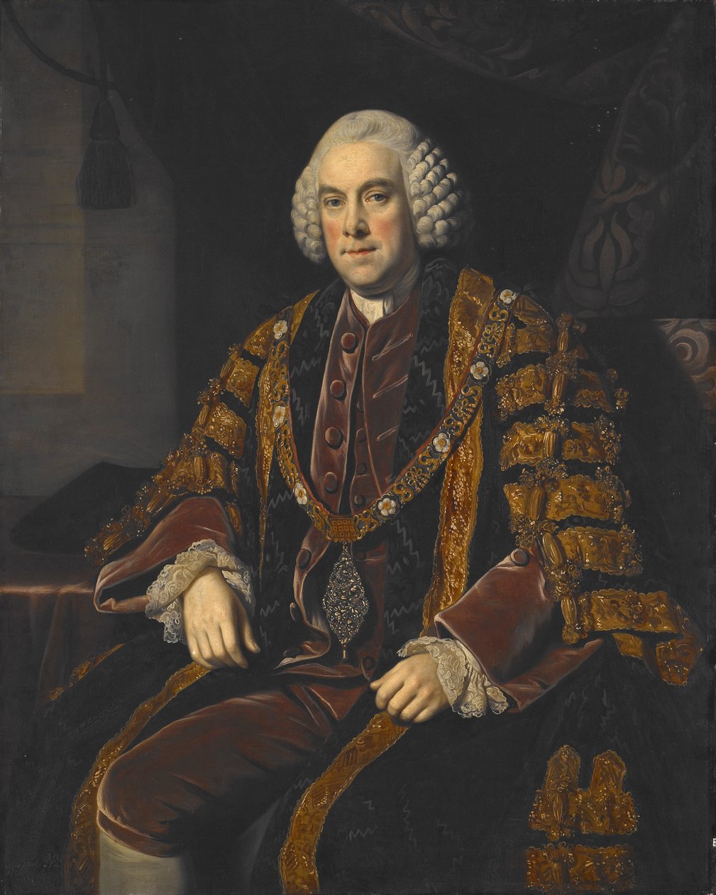 En Lord Mayor of London av Nathaniel Dance-Holland
