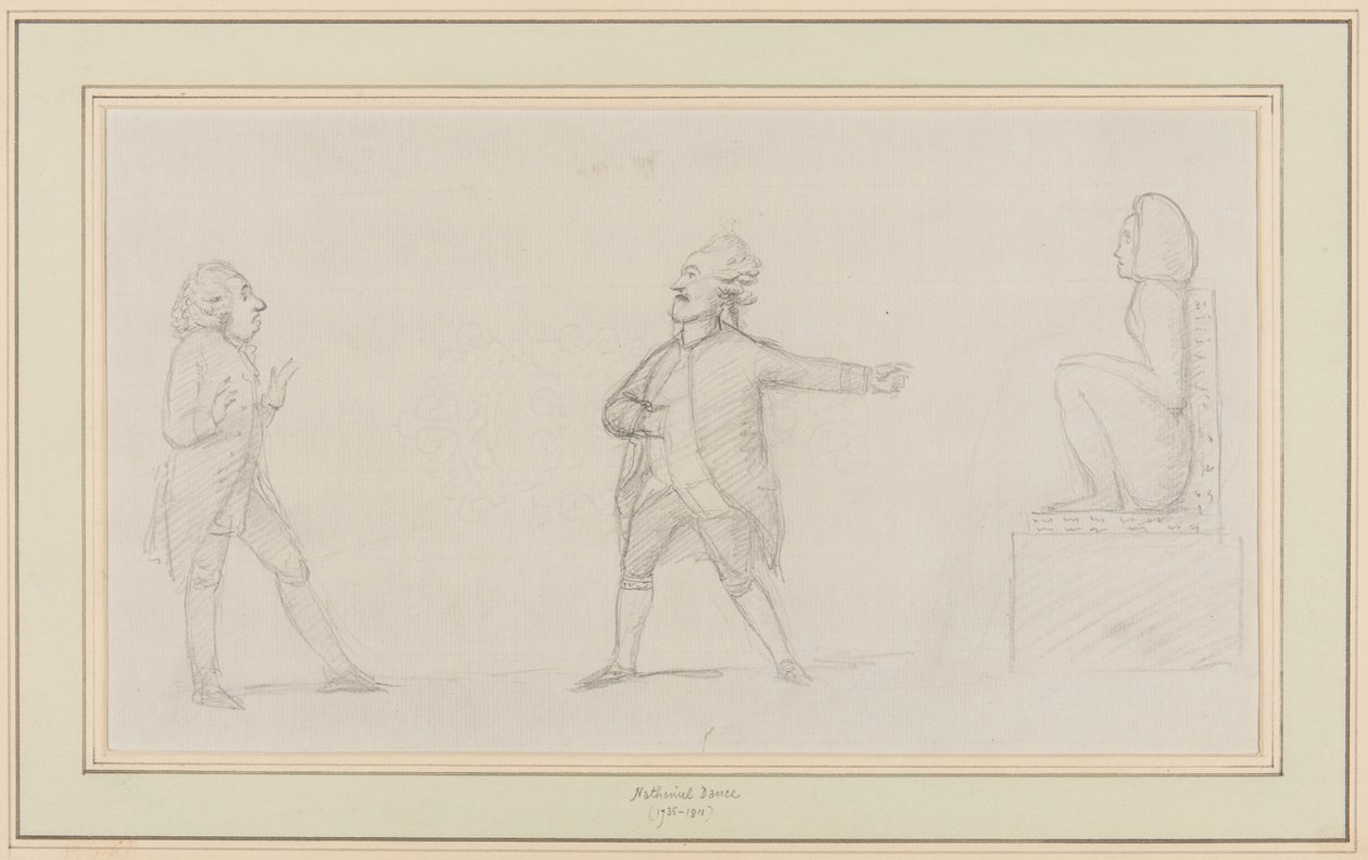 En antikvar, ca. 1790 av Nathaniel Dance Holland