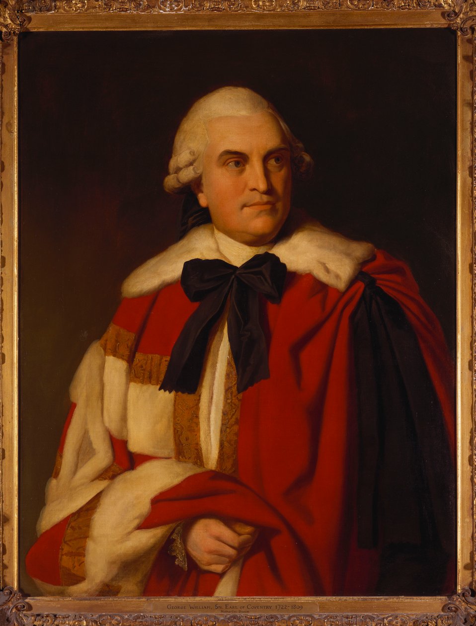 Portrett av George William, 6. jarl av Coventry, i Peer