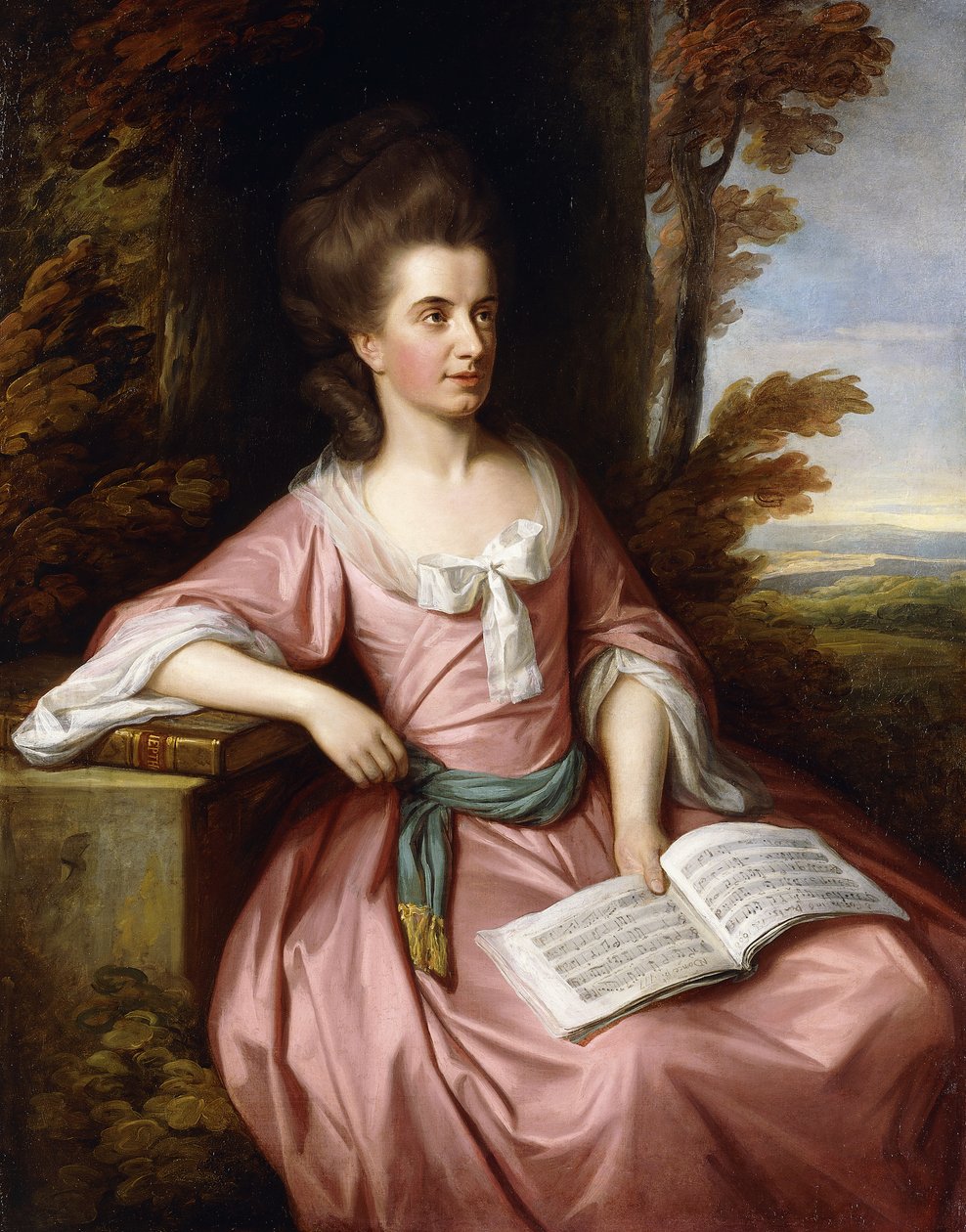 Portrett av Martha Ray av Nathaniel Dance Holland