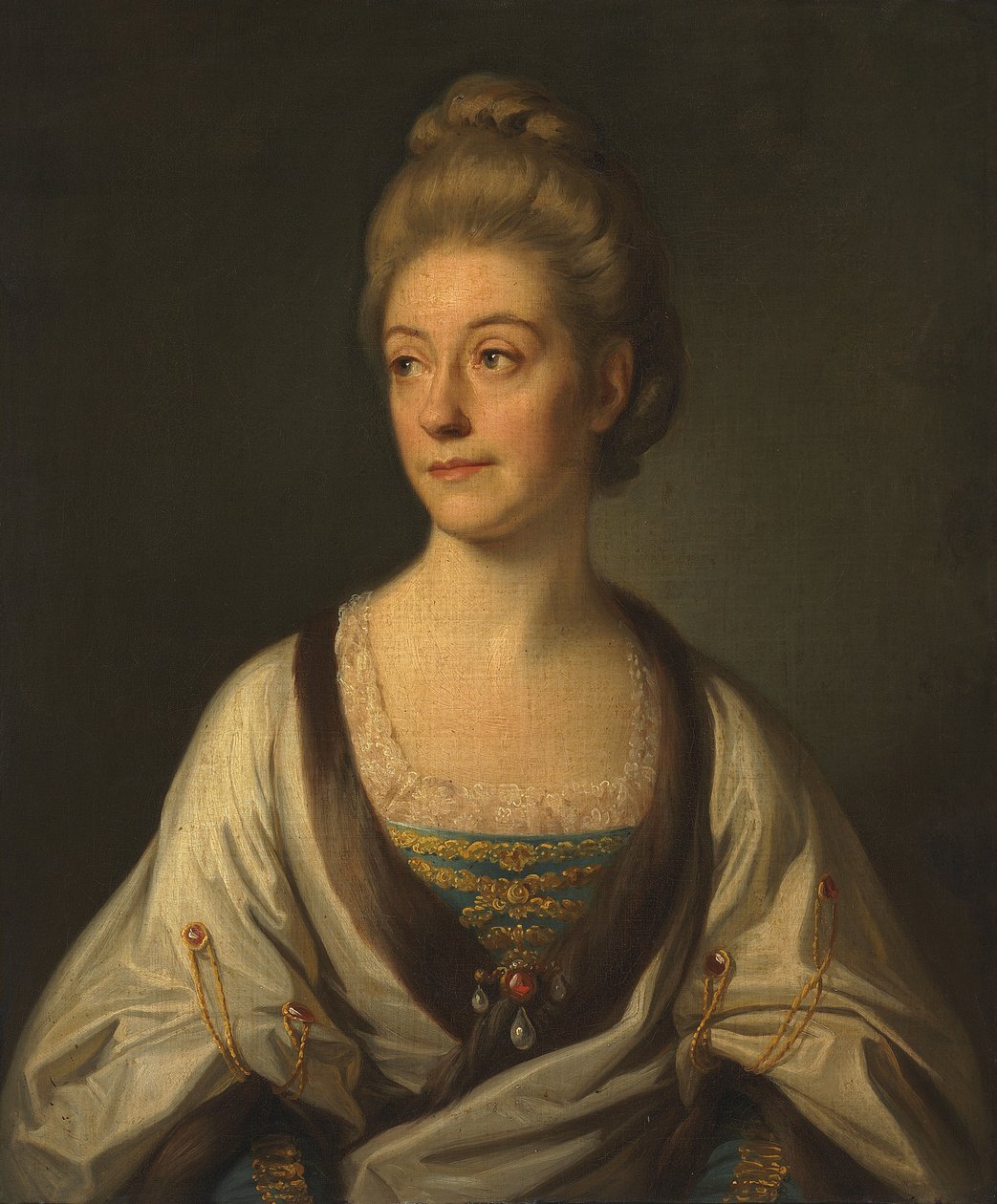 Portrett av hertuginnen av Sutherland av Nathaniel Dance Holland