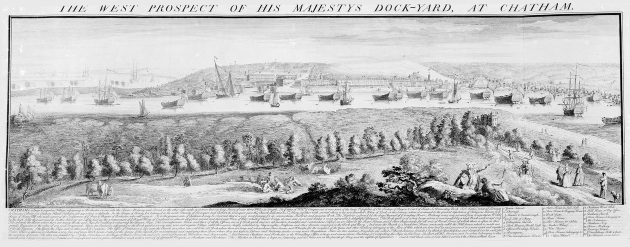 The West Prospect of His Majesty