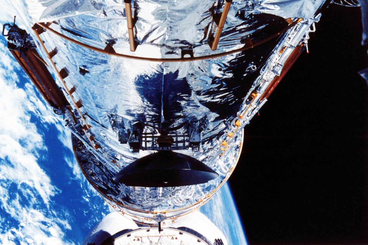 Hubble-romteleskopet. NASA-bilde. av National Aeronautics and Space Administration National Aeronautics and Space Administration