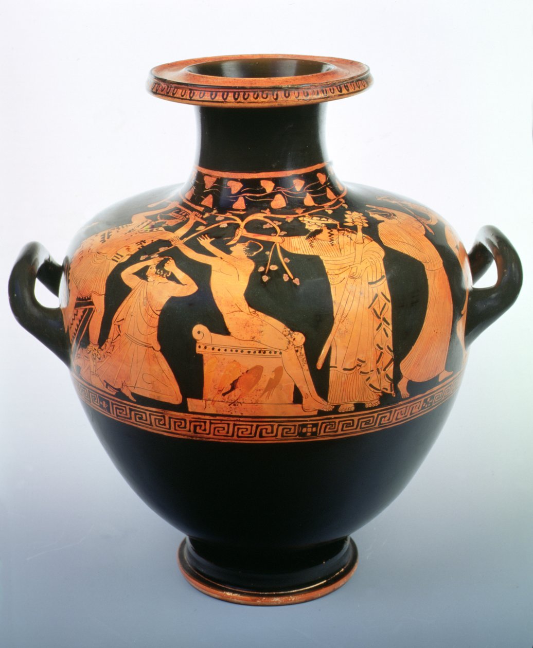 Attic rødfigur hydria, 460–450 f.Kr. (keramikk) av Nausicaa Painter