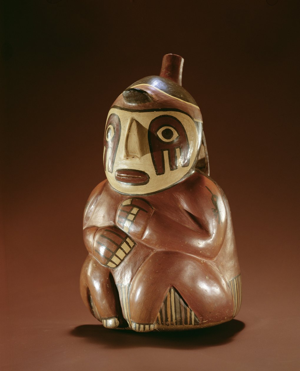 Figurflaske, Peru (keramikk) av Nazca Culture