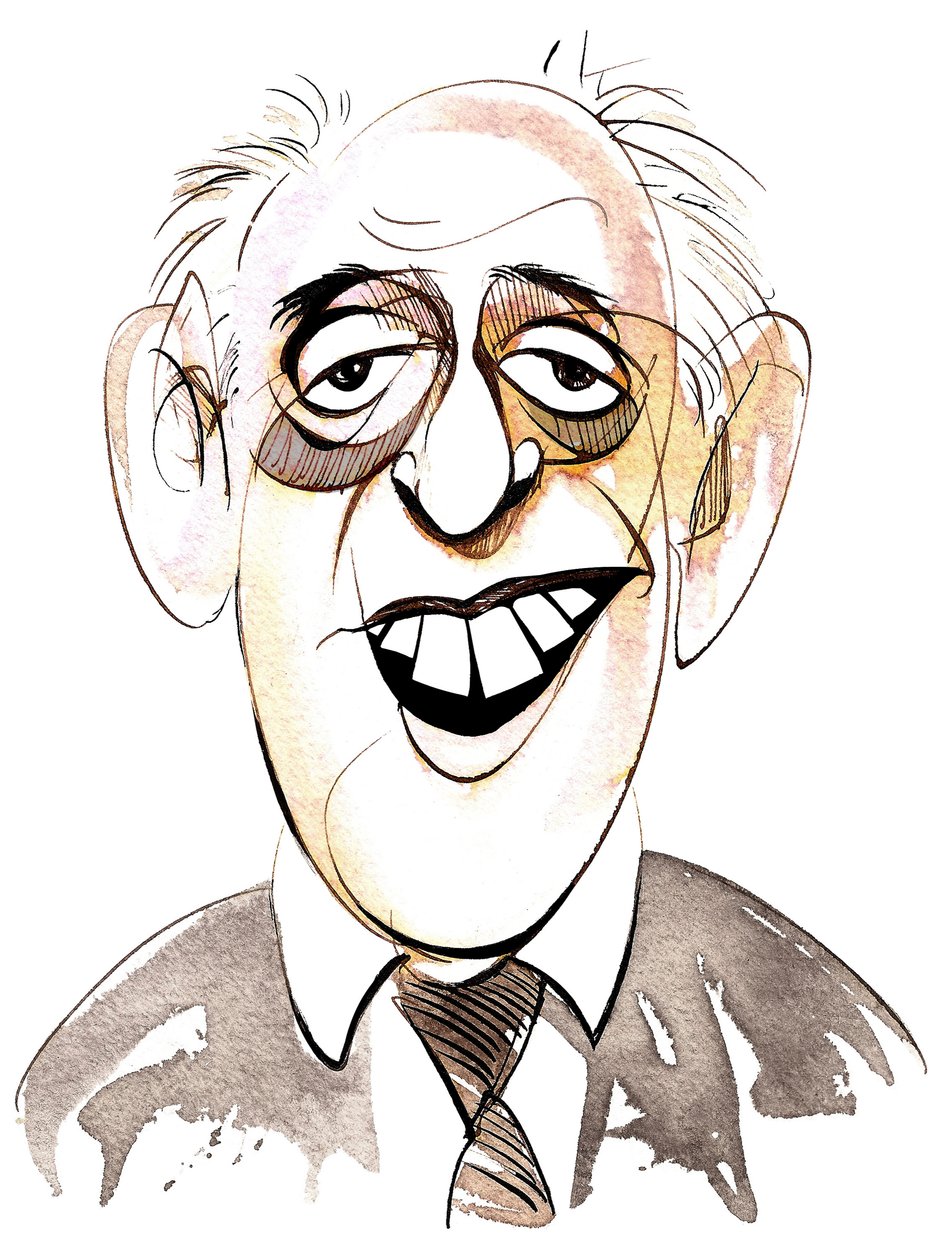 Alastair Sim - skotsk tegneserieskuespiller, 1900 - 1976 av Neale Osborne