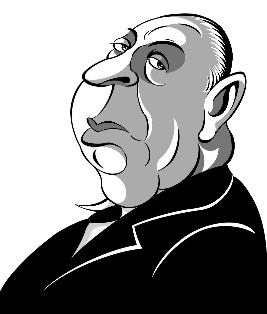 Alfred Hitchcock, 2018 av Neale Osborne