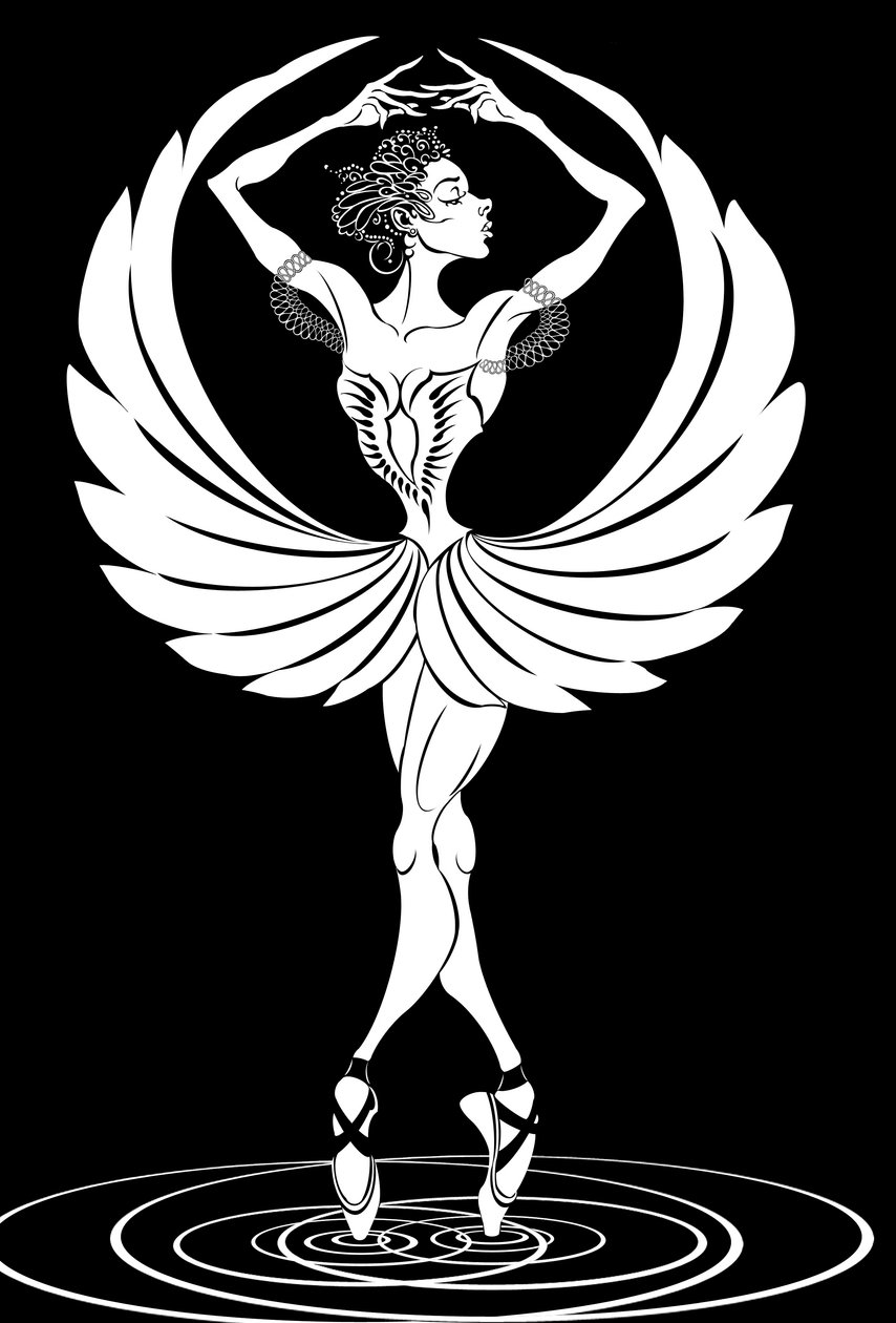Darcey Bussell , engelsk ballerina (f av Neale Osborne