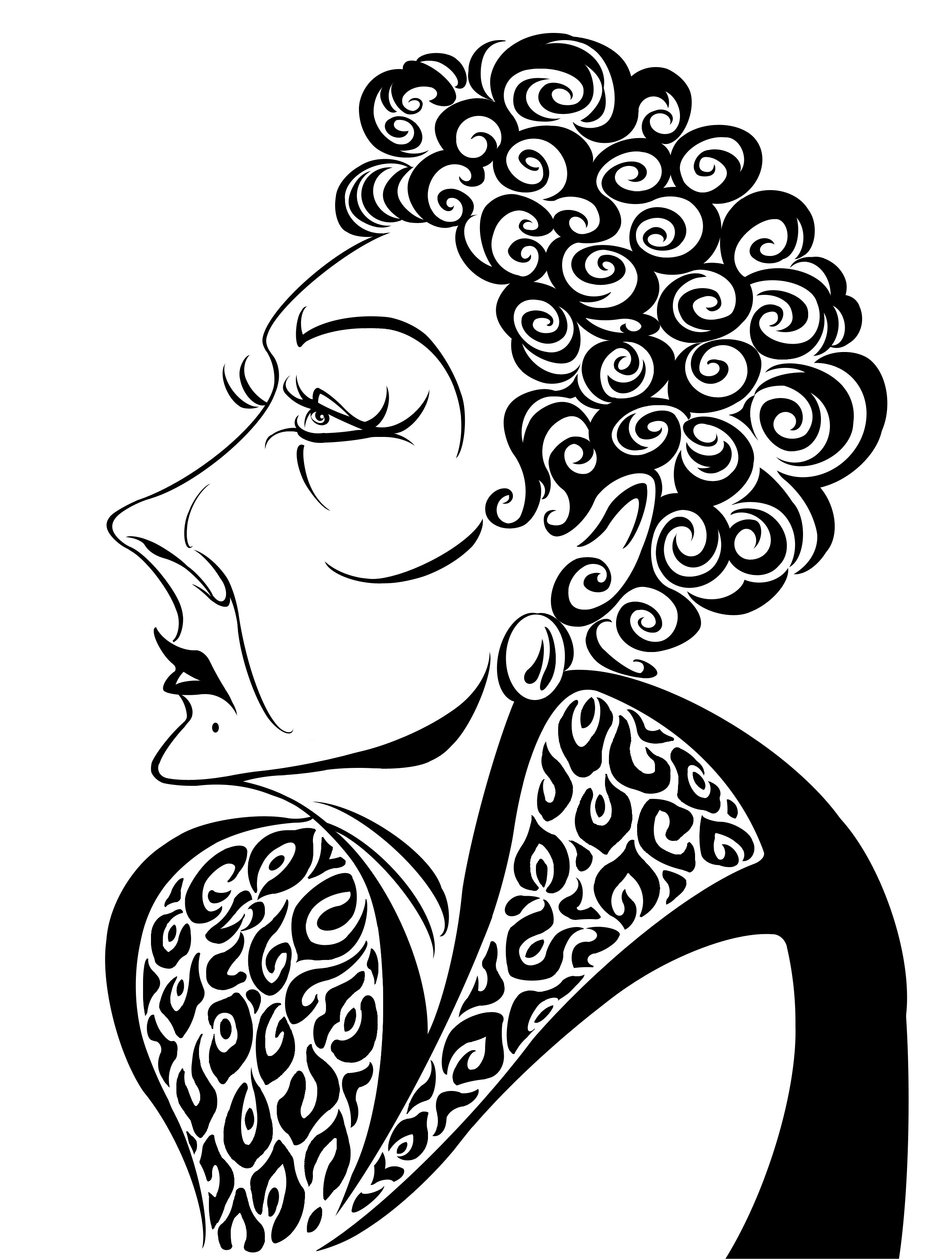 Gloria Swanson, 2018 av Neale Osborne