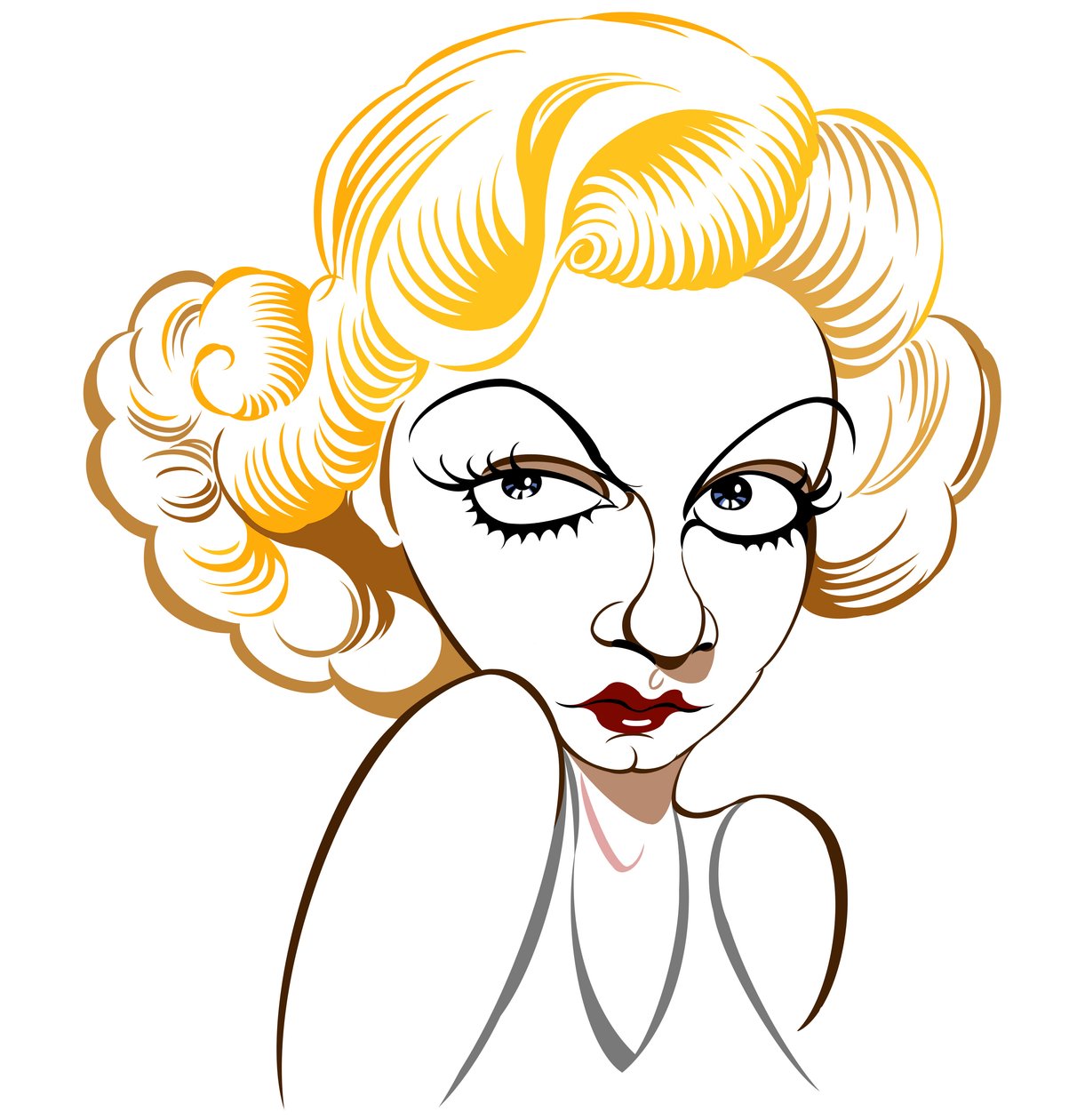 Jean Harlow, 2018 av Neale Osborne