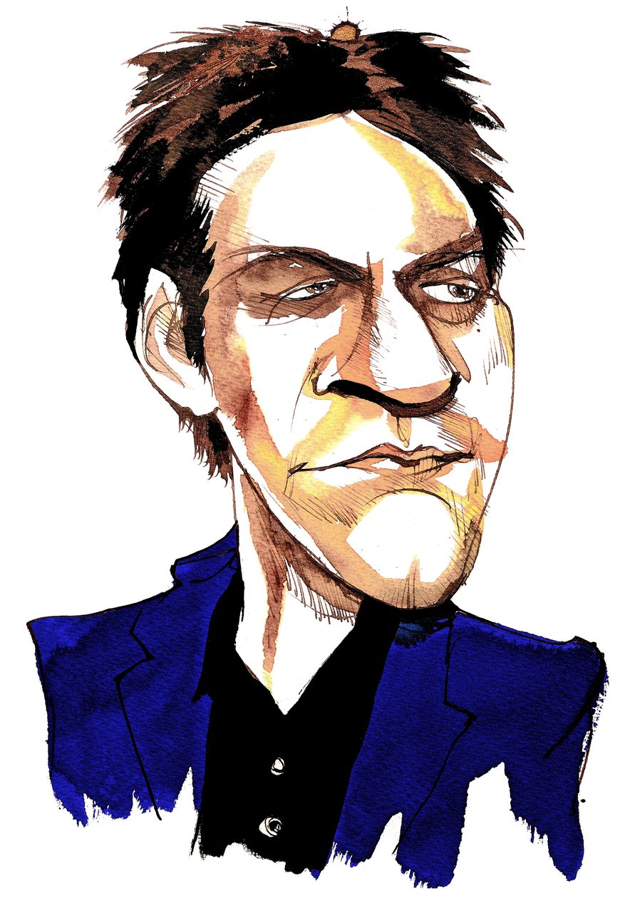 Leif Ove Andsnes, karikatur av Neale Osborne