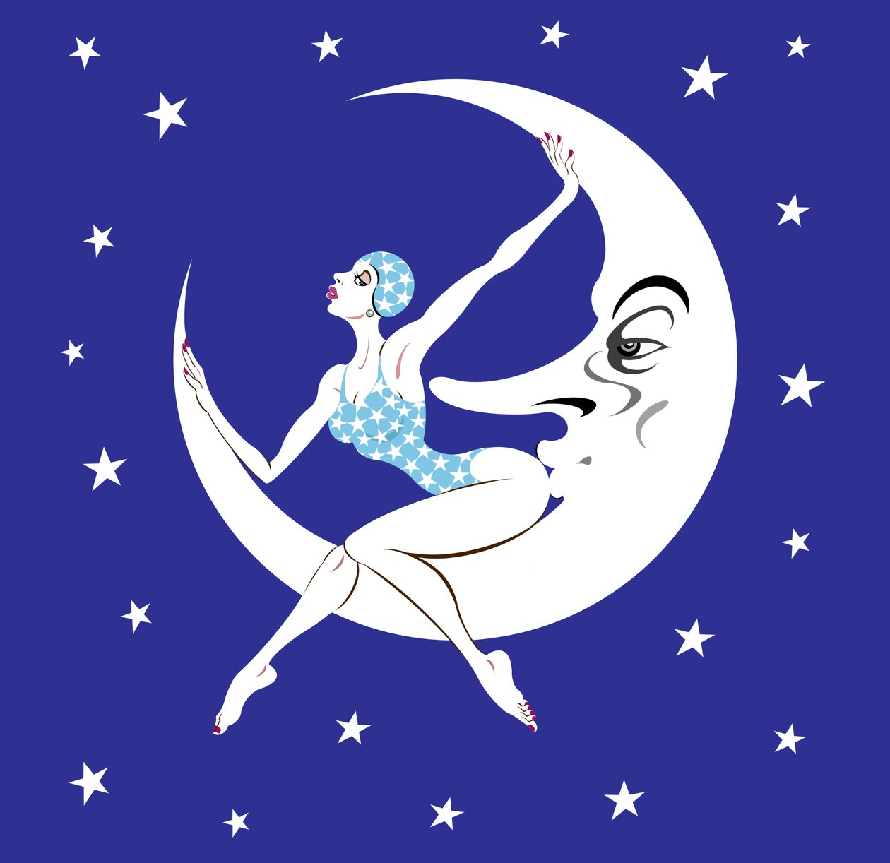 Lunar Folie, 2016 av Neale Osborne
