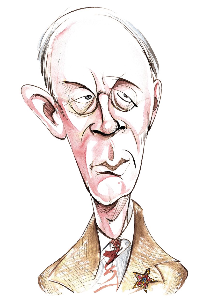 Sergey Prokofiev - karikatur av Neale Osborne