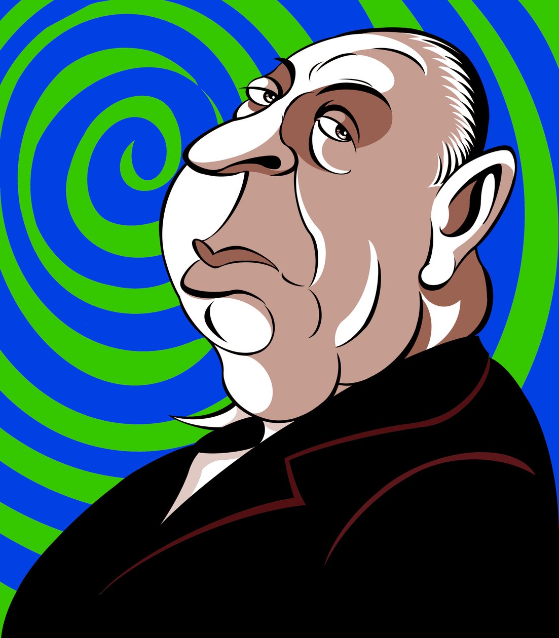 Alfred Hitchcock, 2018 av Neale Osborne
