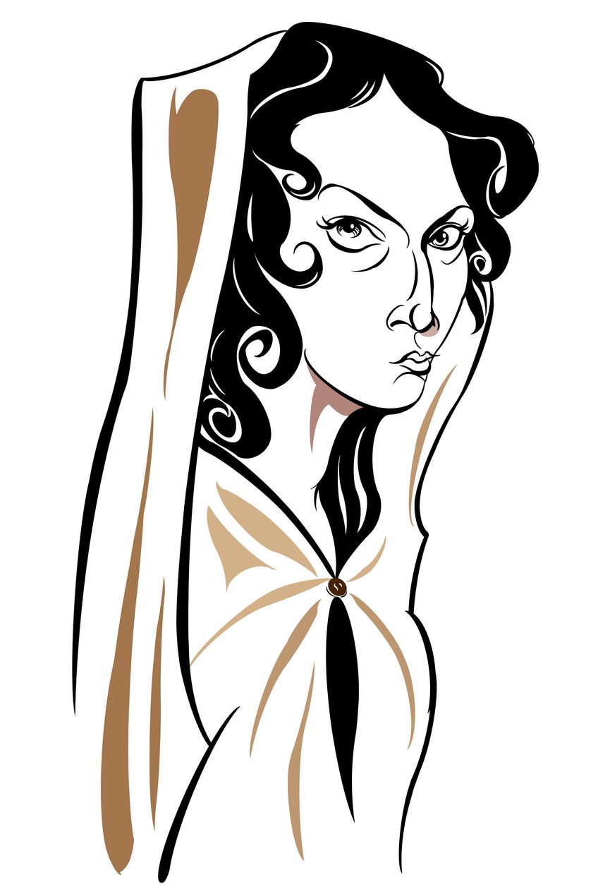 Anne Bronte, 2019 (digital) av Neale Osborne