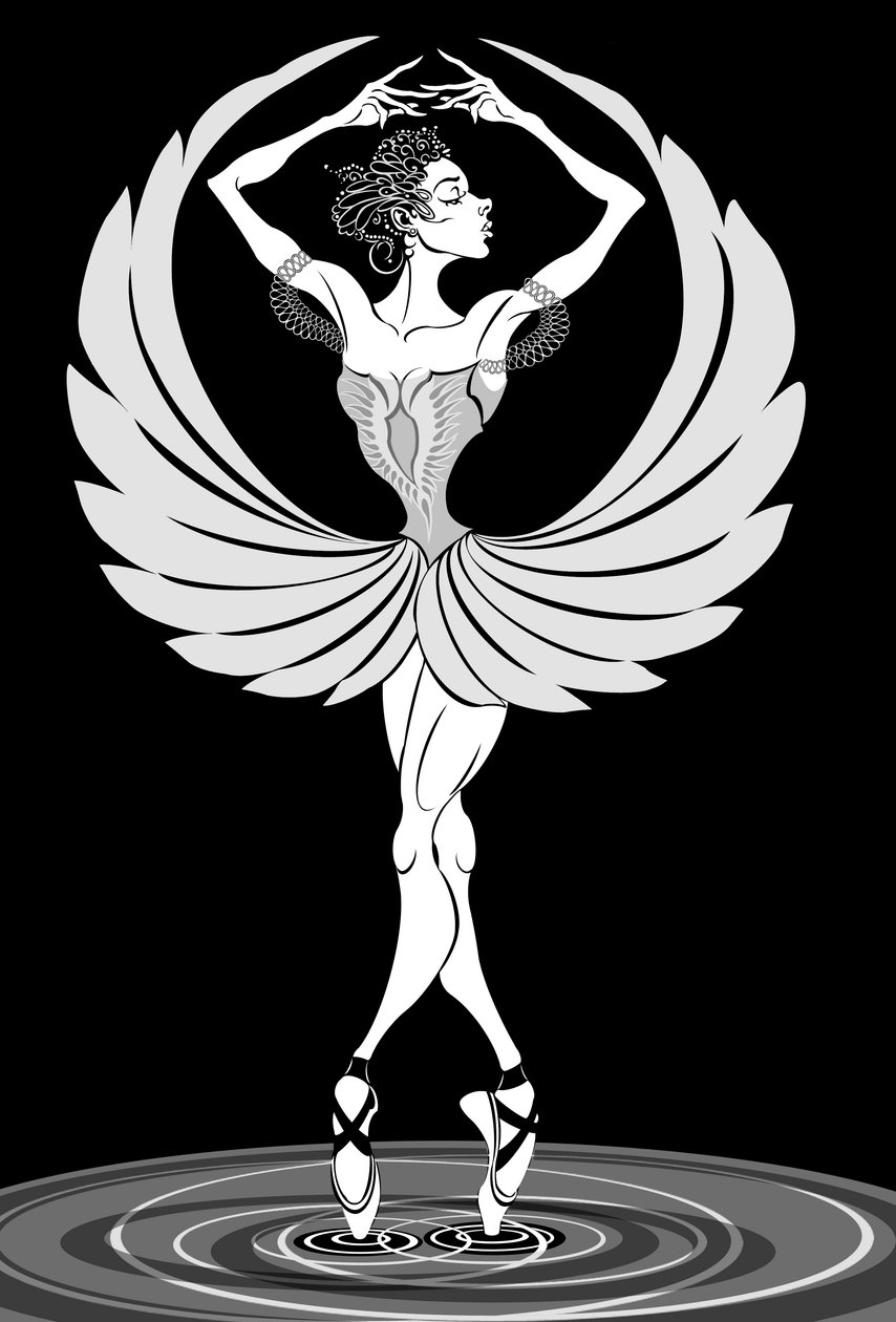 Darcey Bussell , engelsk ballerina (f av Neale Osborne