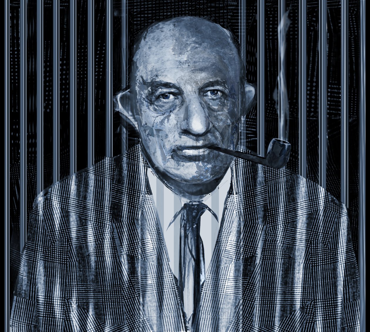Frederic Dard, 2021 (digital) av Neale Osborne