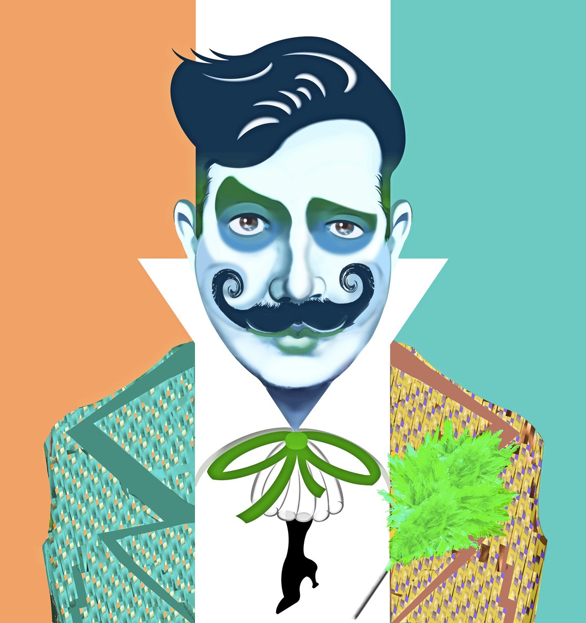 Georges Feydeau, 2021 (digital) av Neale Osborne