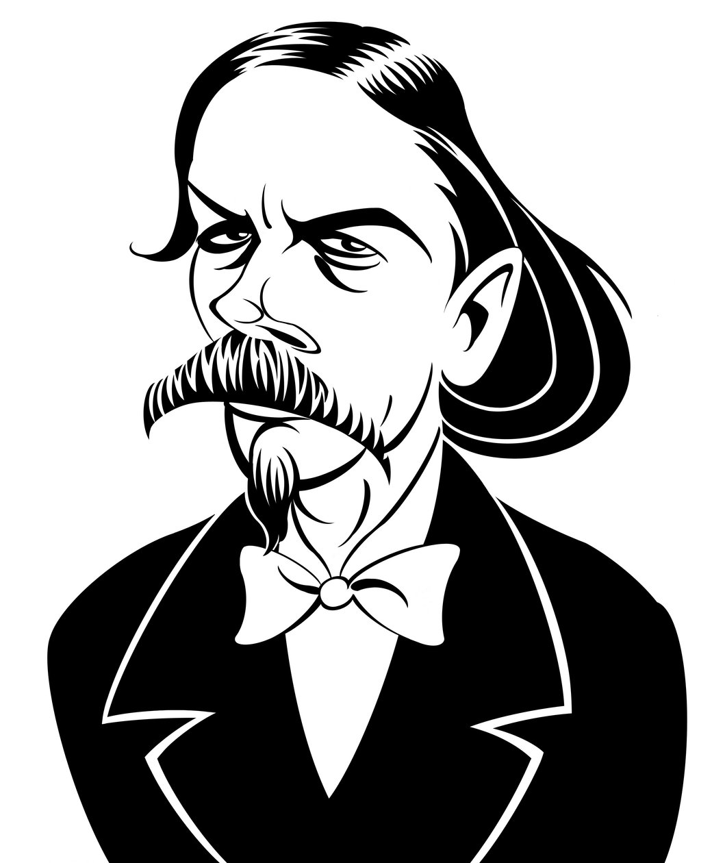 Giovanni Bottesini, 2019 (digital) av Neale Osborne