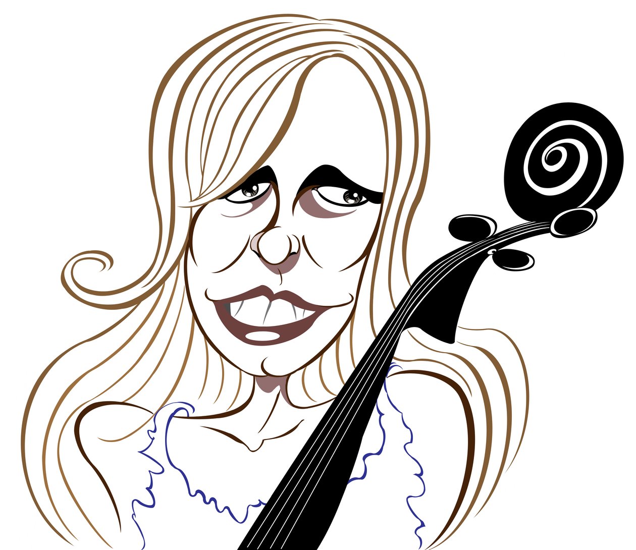 Jacqueline du Pre, 2019 (digital) av Neale Osborne