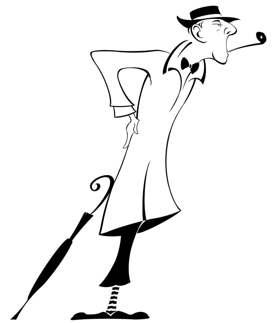 Jacques Tati (digital) av Neale Osborne