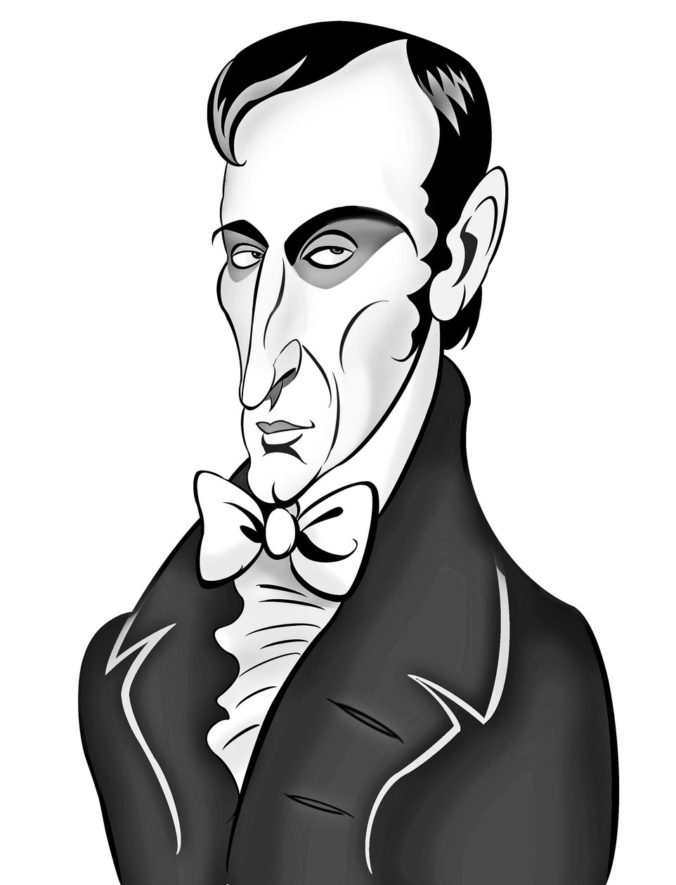 William Wordsworth, 2019 (digital) av Neale Osborne