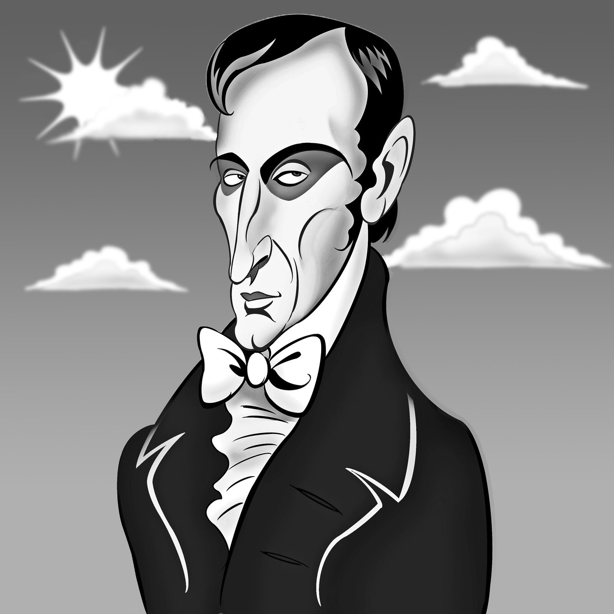 William Wordsworth, 2019 (digital) av Neale Osborne