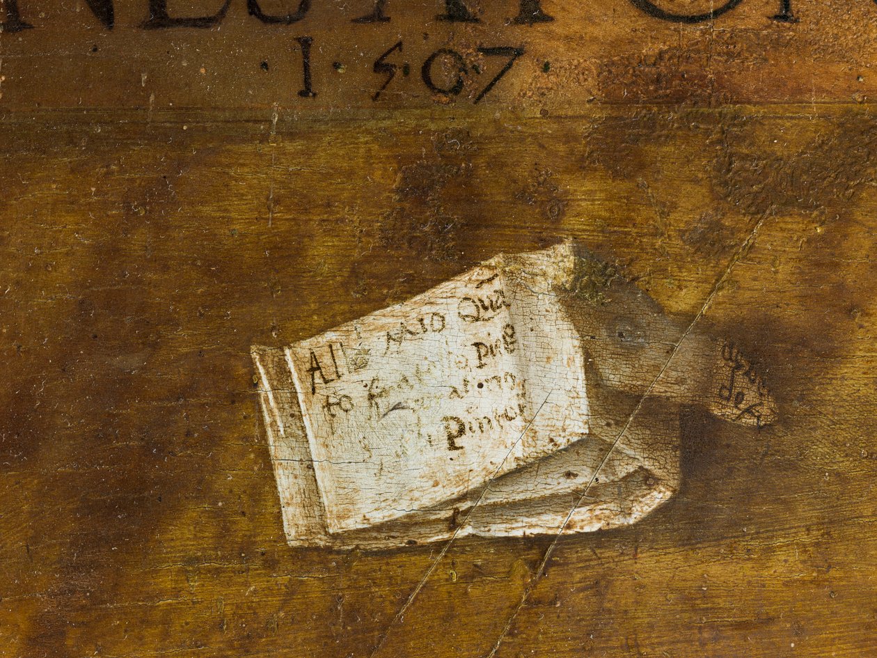 Jomfru og barn mellom døperen Johannes og den hellige Onufrius, 1507 av Neapolitan School