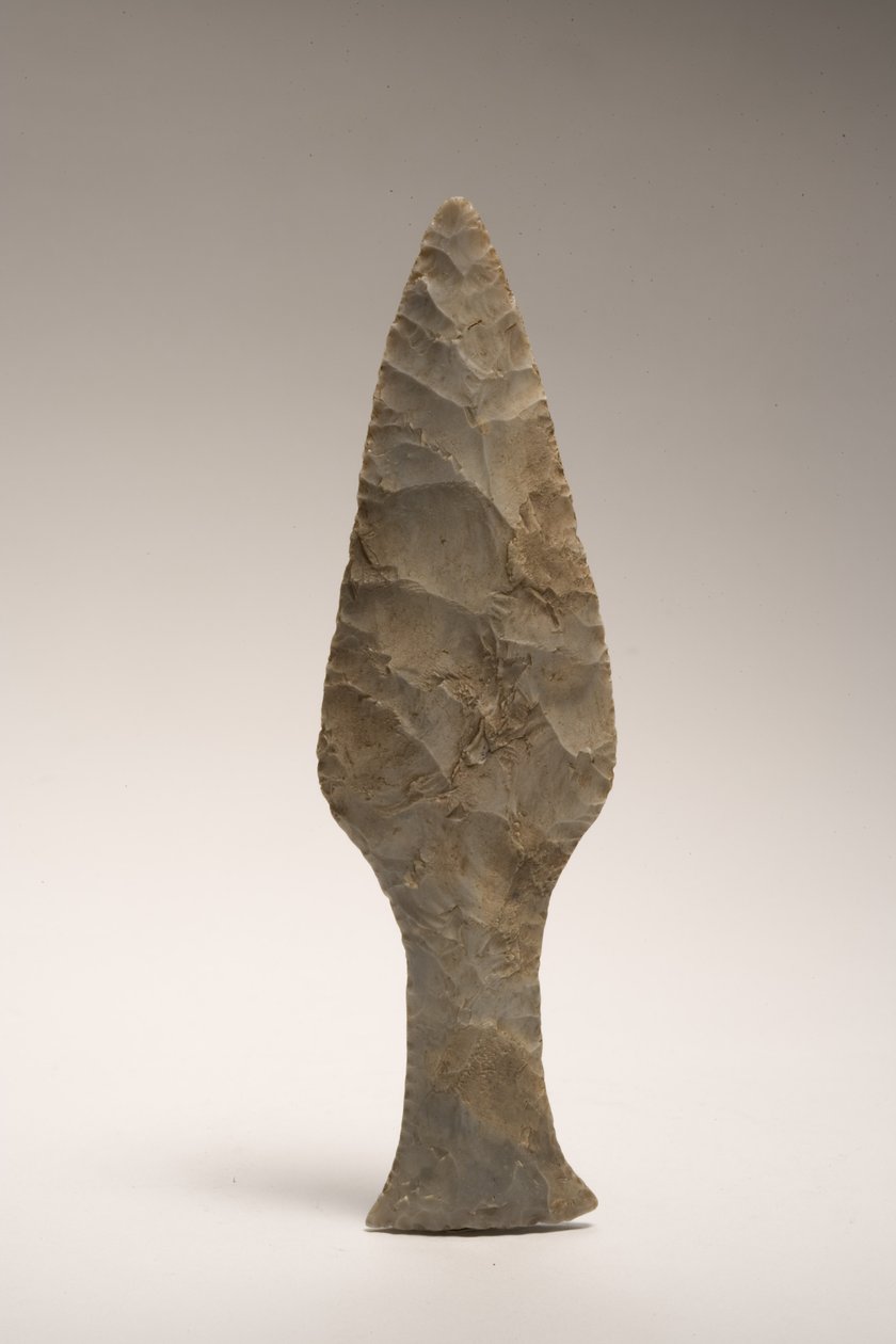 Dolk, fra Danmark, ca. 4000-3000 f.Kr. (flint) av Neolithic