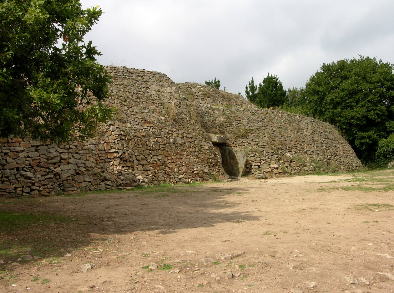 Inngang til ganggraven, oppdaget 1825 av Neolithic