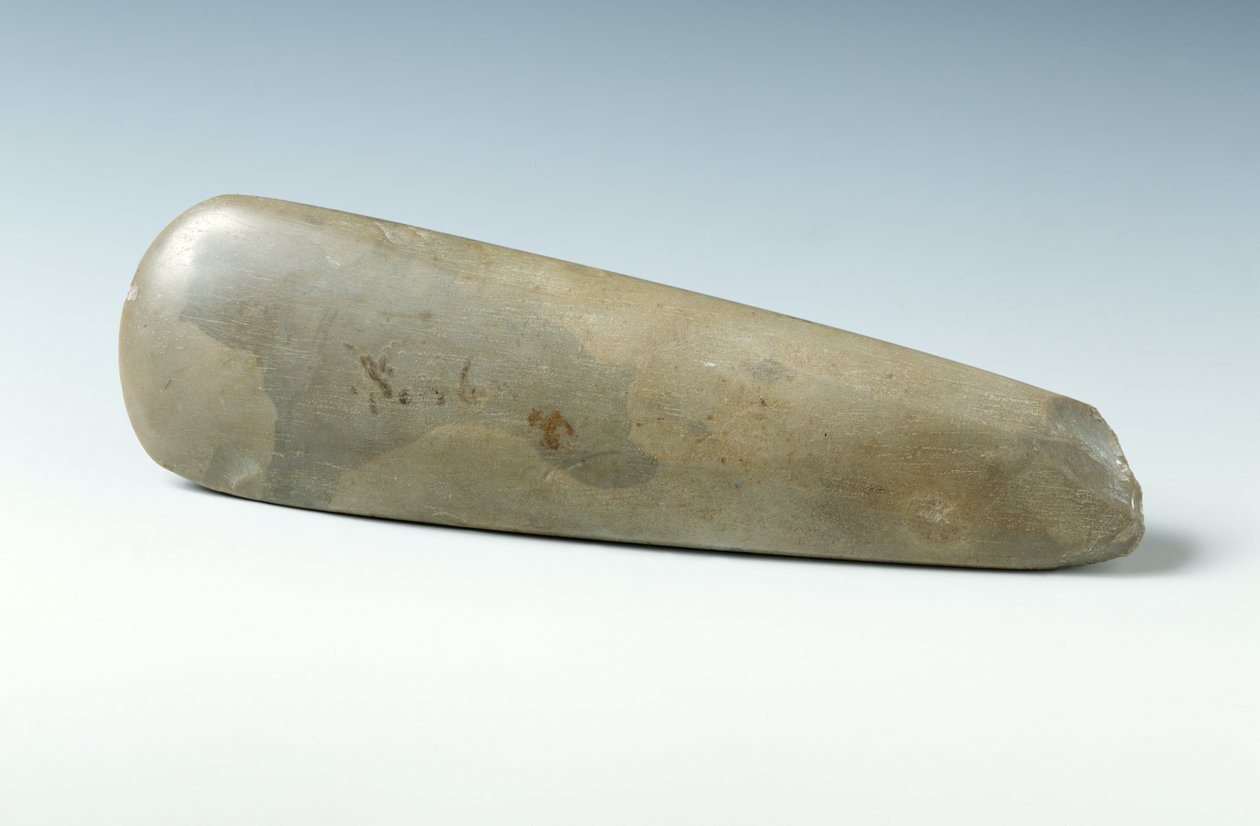 Stor polert øks, 6000-2000 f.Kr av Neolithic