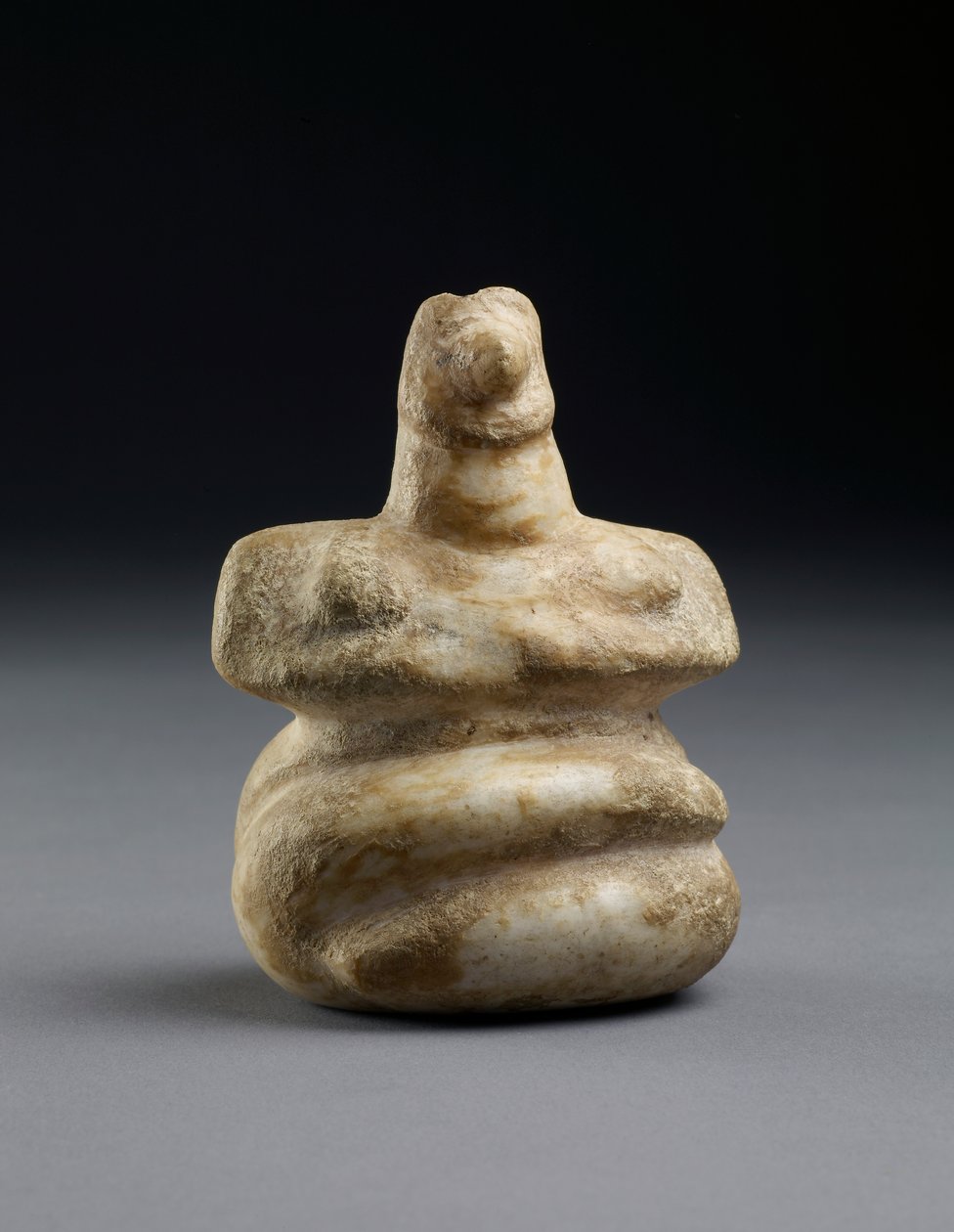 Marmorfigur fra Patesia, neolitisk, 4. århundre f.Kr. (marmor) av Neolithic