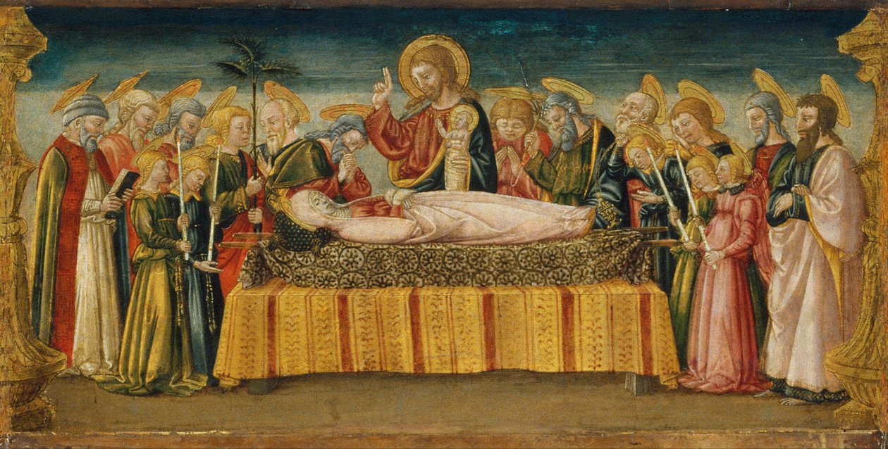 Jomfruens sovesal av Neri di Bicci