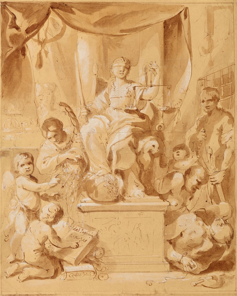 Allegori om rettferdighet av Leopold Blonder
