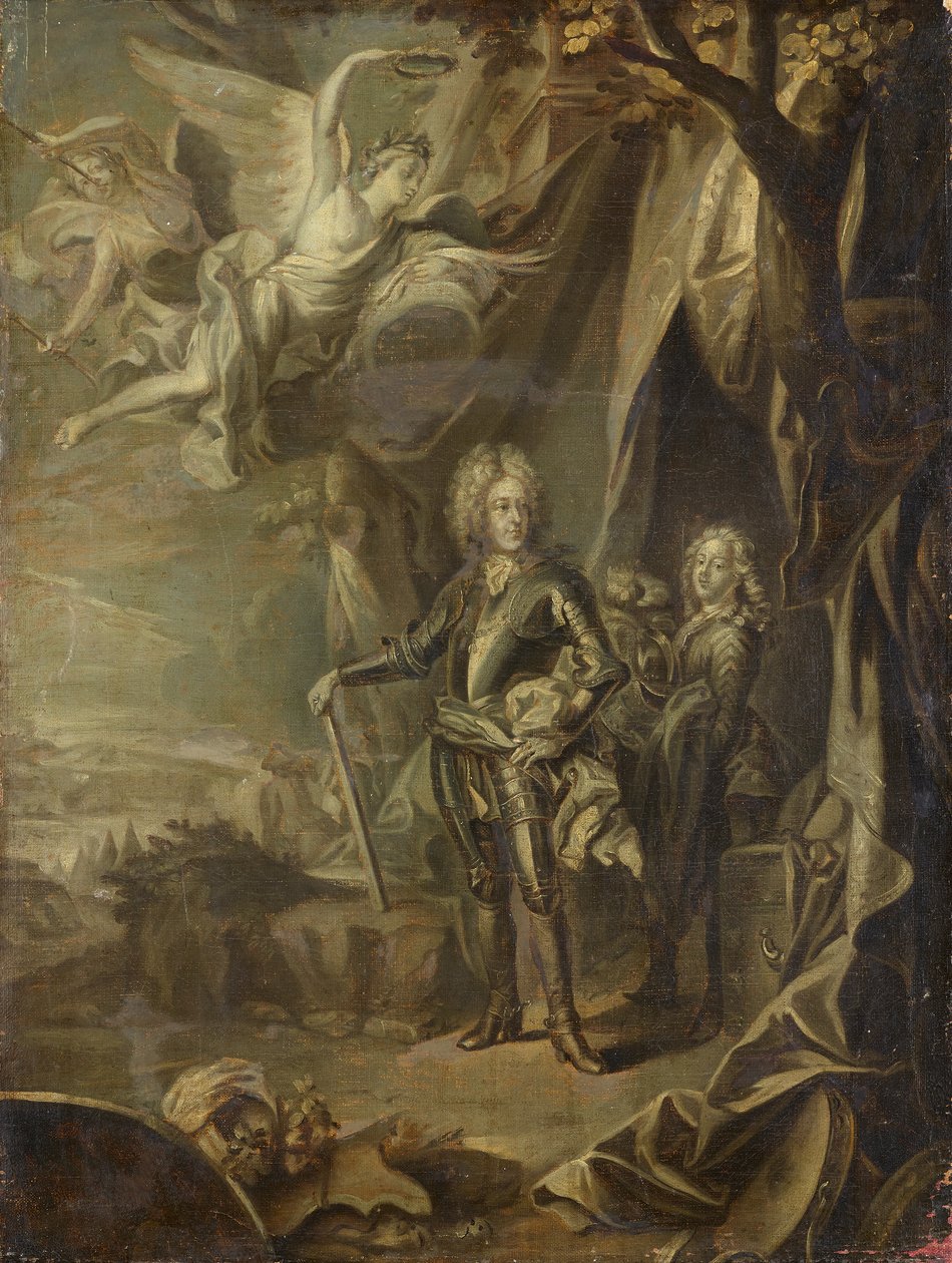 Apoteose til prins Eugene av Savoy av Leopold Blonder